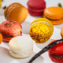 Chocolat et macarons
